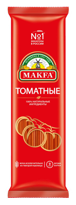 Макароны МАКФА "Томатные" вермишель, 500г