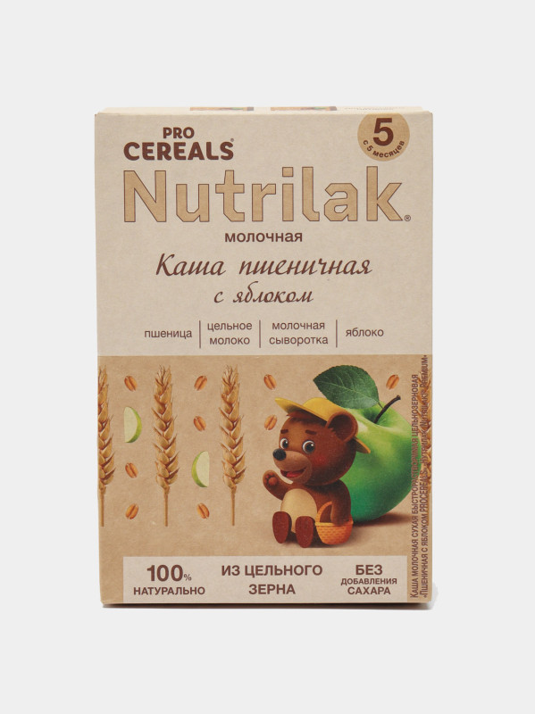 Каша "Nutrilak Premium" с яблоком 200гр.
