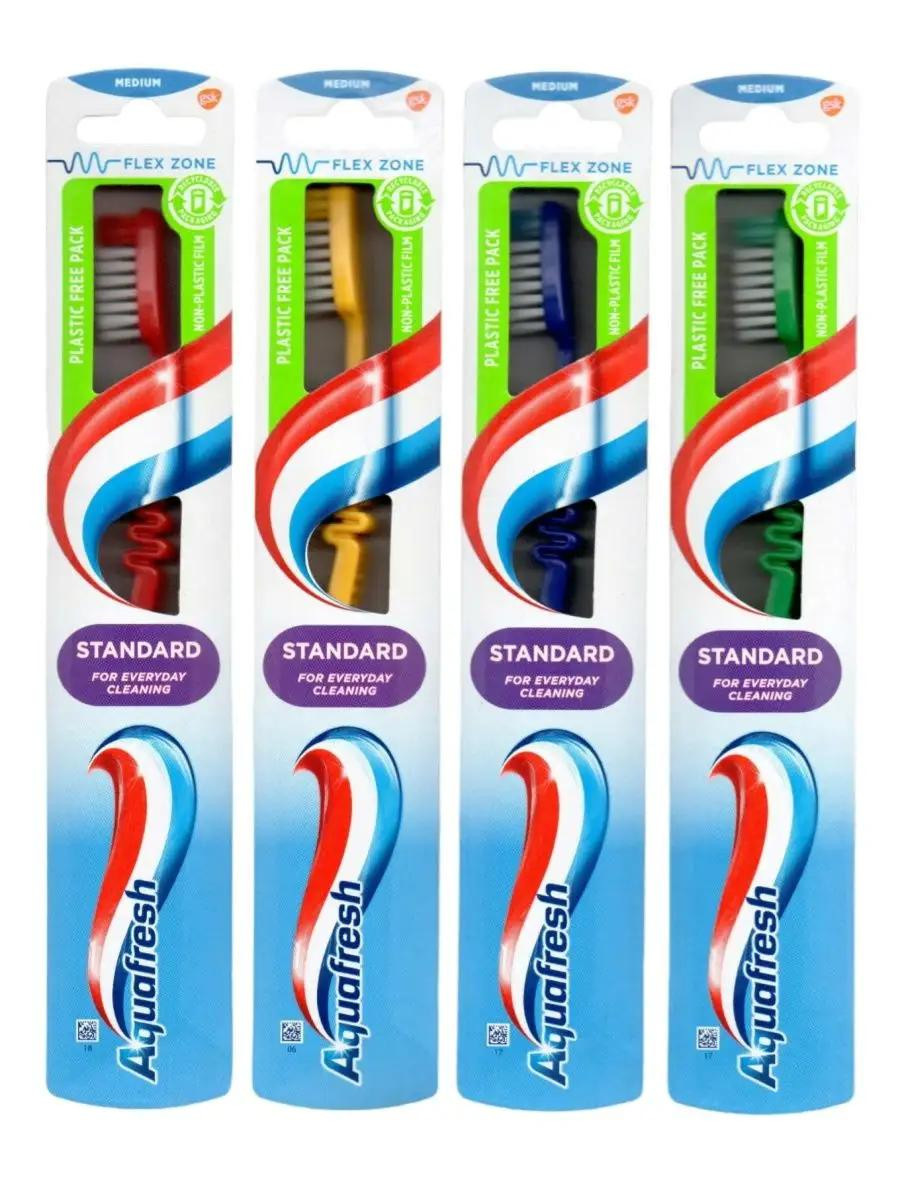 Зубная щётка Aquafresh Standard Medium, в ассортименте