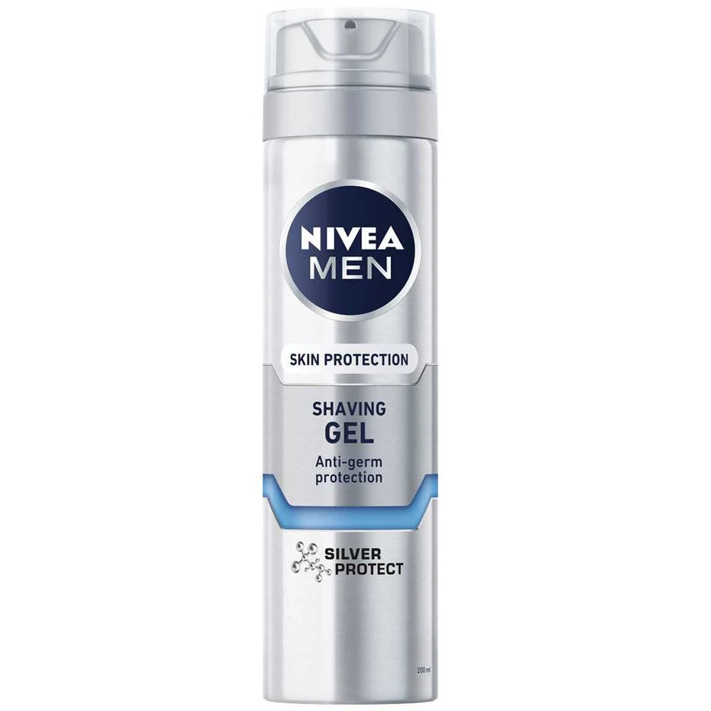 Гель для бритья NIVEA MEN Silver Protect