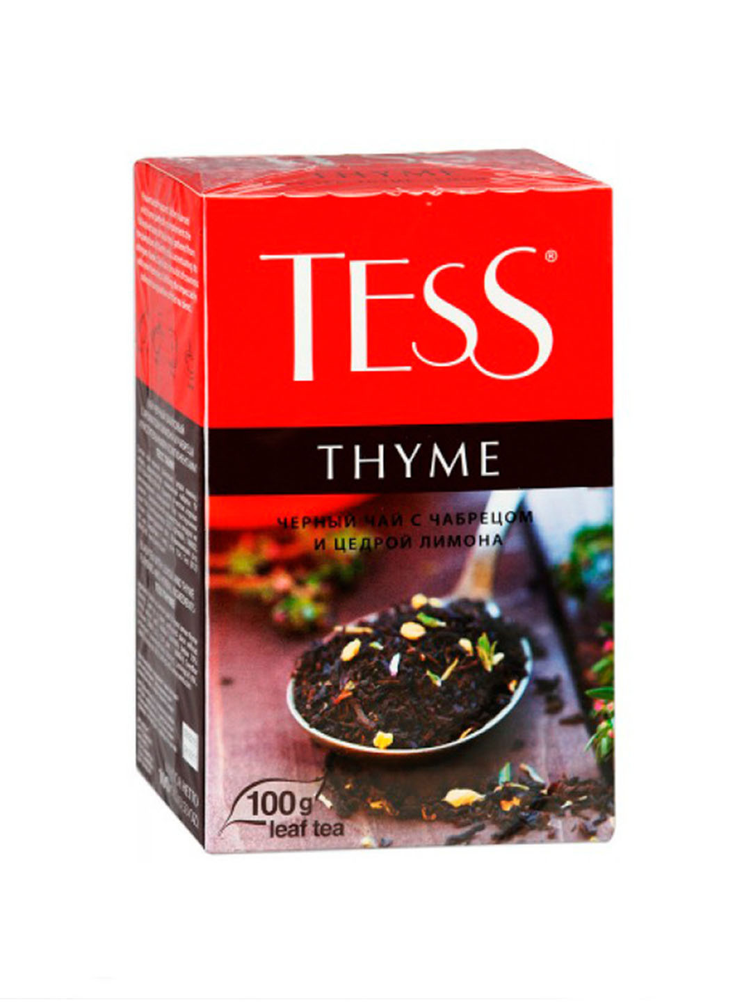 Черный чай TESS "Thyme", 100 гр