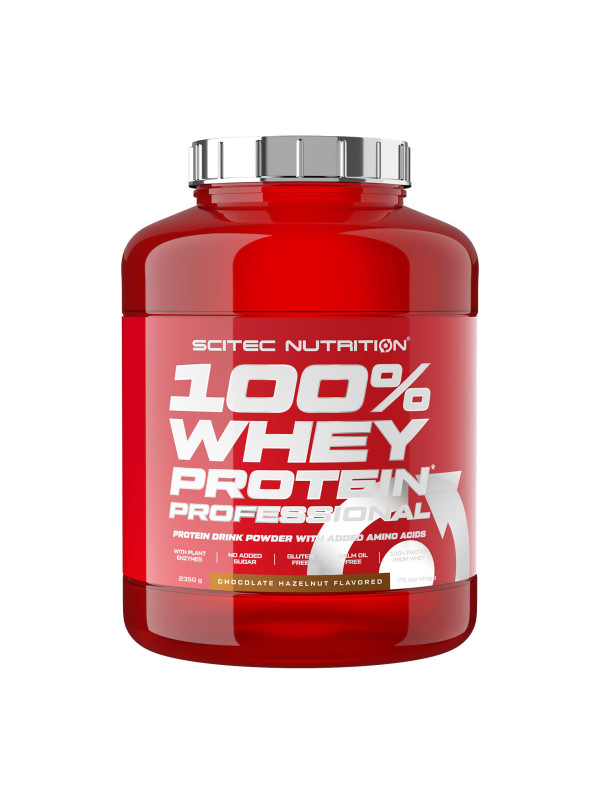 Протеин Scitec Nutrition 100% Whey Protein Professional Chocolate Hazelnut 2,35 кг