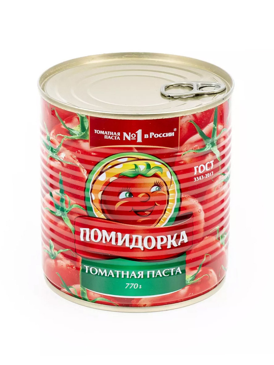 Томатная паста "Помидорка" ж/б 770 гр.