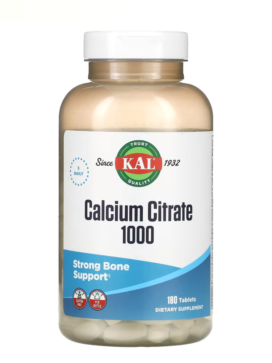 Кальций Цитрат, Calcium Citrate 1000 мг 180 таблеток
