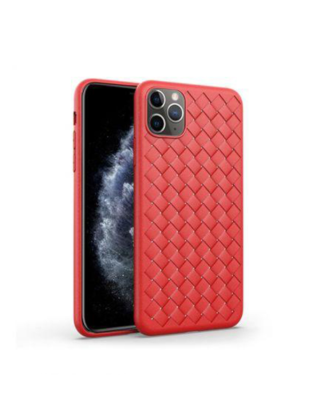 Плетенный чехол для iPhone(Красный)