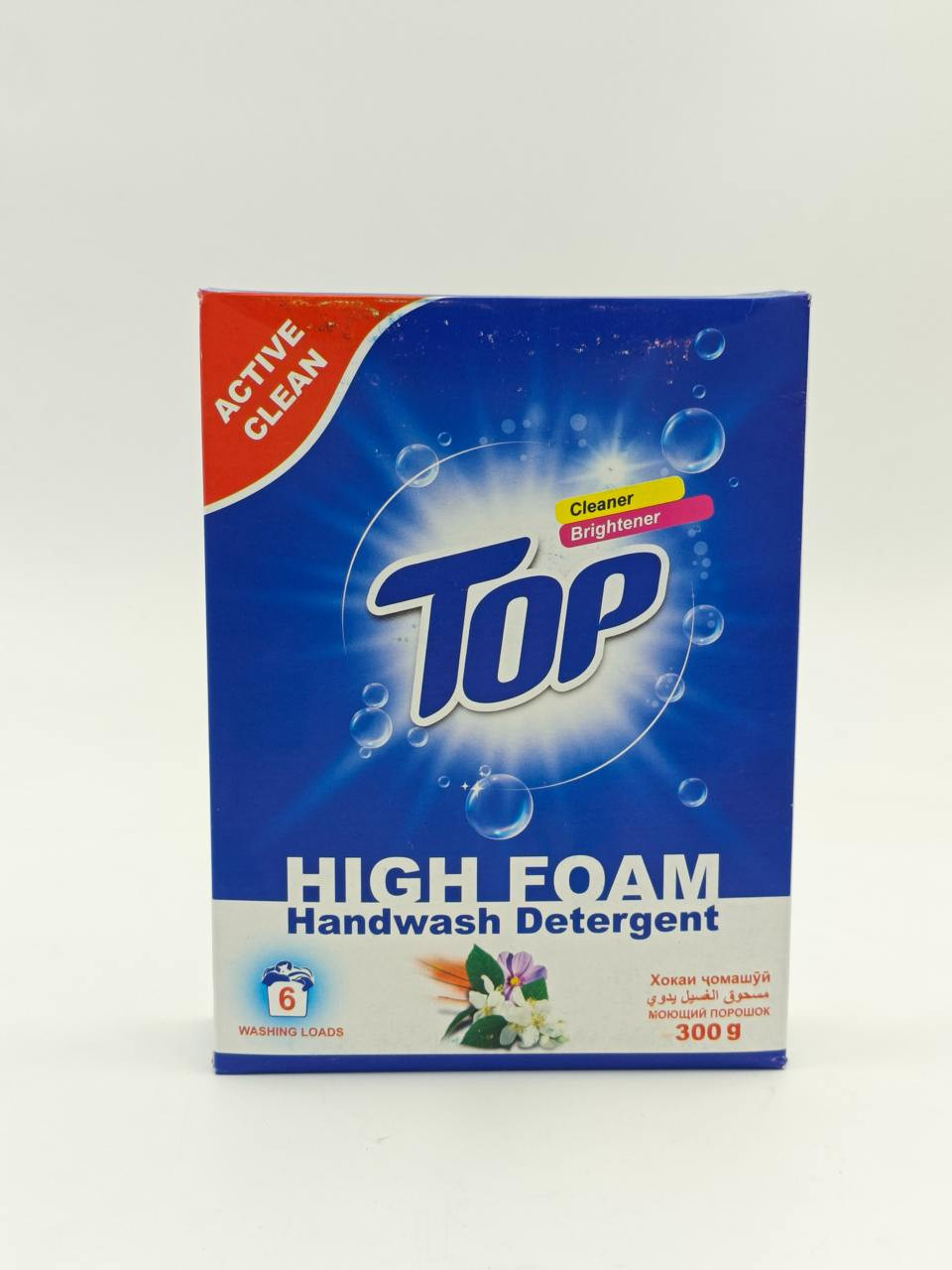 Порошок для ручной стирки TOP High Foam, 300 г