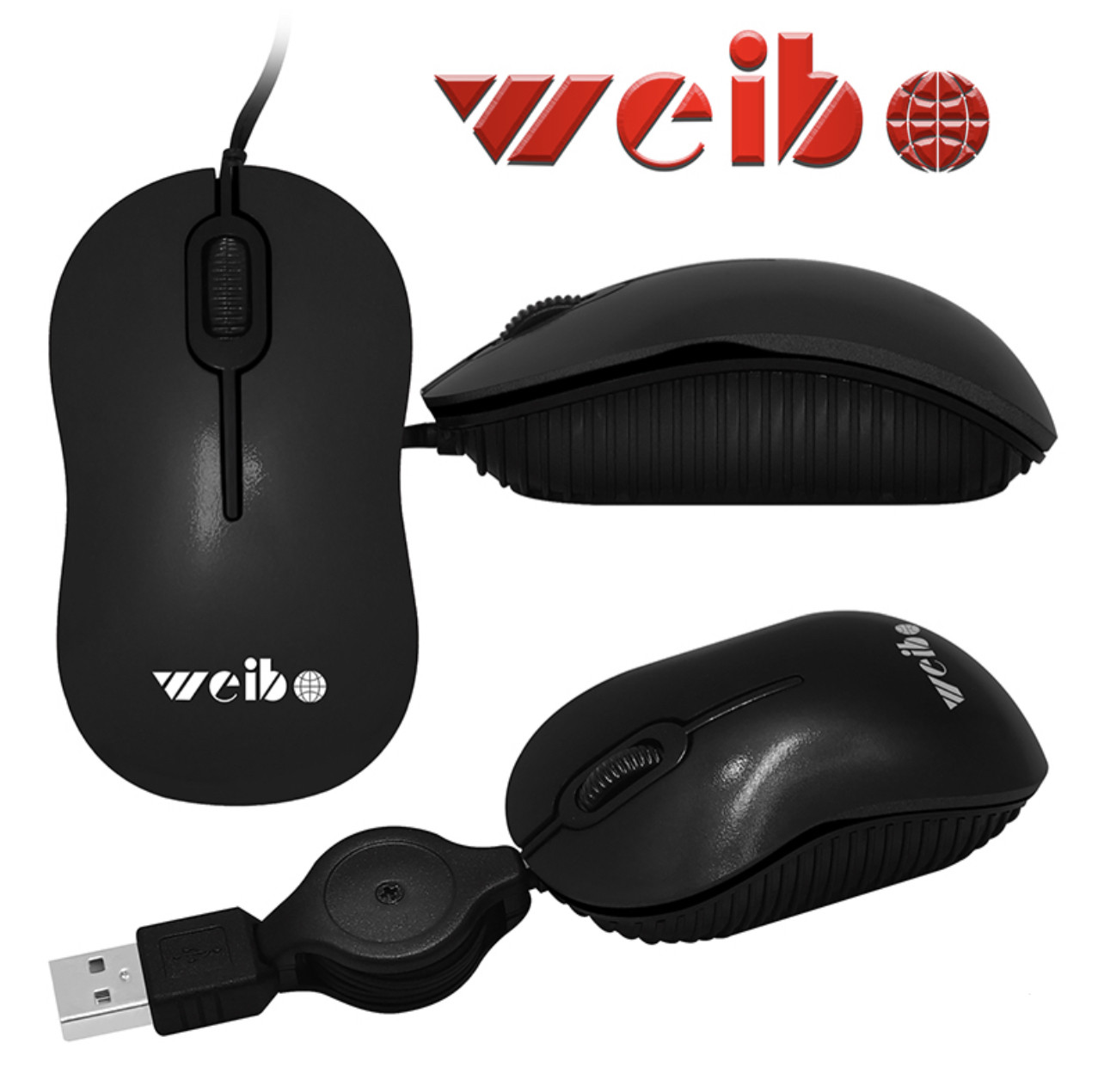 Проводная мышь WEIBO