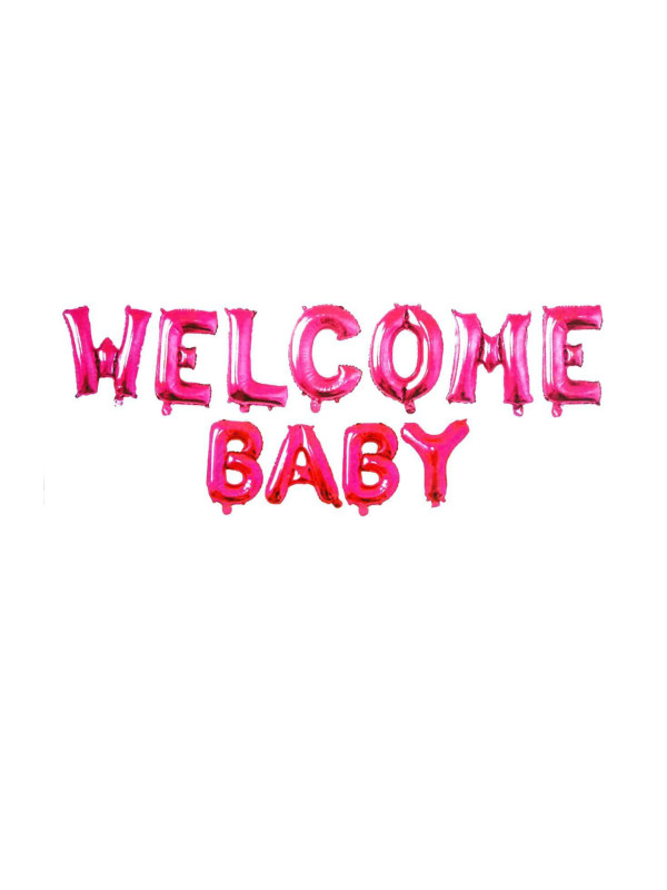 Надувные шарики "WELCOME BABY"