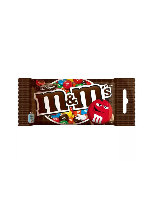 Драже "M&M's" с Молочным Шоколадом, 45 гр.