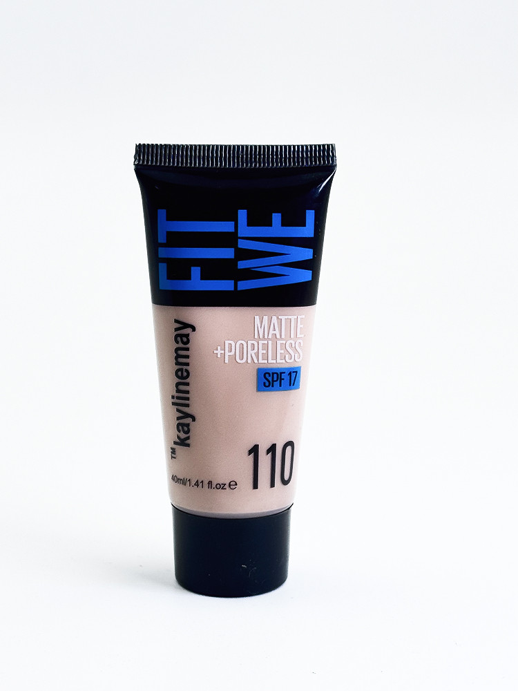 Тональный крем Kaylinemay Fit We Matte + Poreless SPF 17, оттенок 110, 40 мл