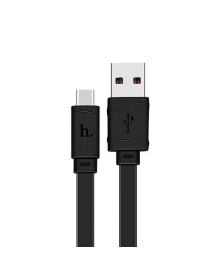Кабель микро USB HOCO X5 Bamboo, 1 м, плоский, 2.1 A,