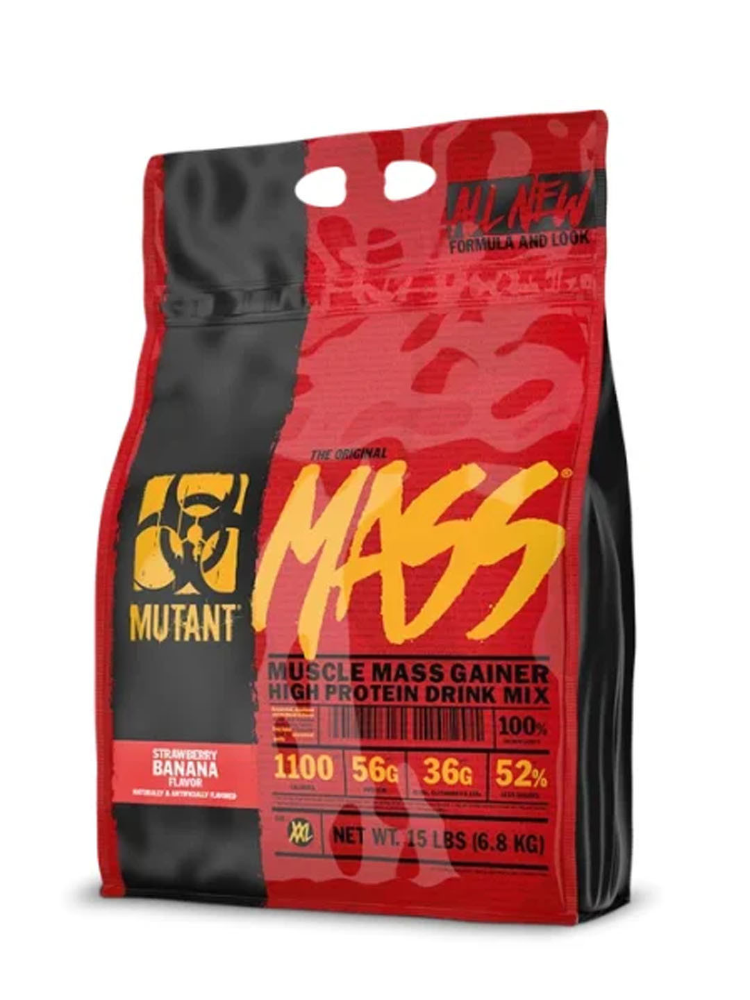 Гейнер MUTANT - Mass Gainer / 6,8 kg / Strawberry-Banana
