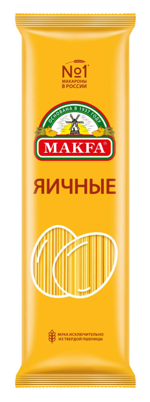Макароны МАКФА "Спагетти" яичные, 450г