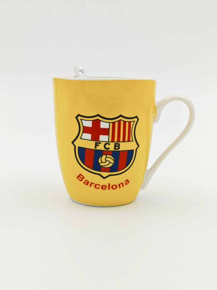 Кружка "FC Barcelona" с ложкой, 350мл