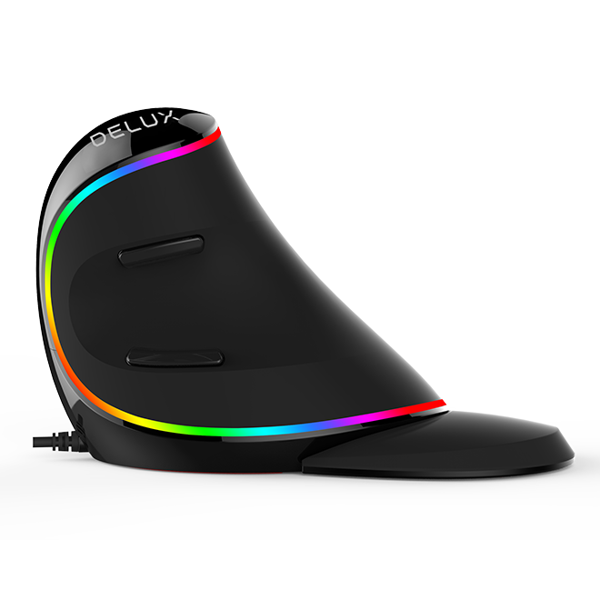 Вертикальная мышка RGB