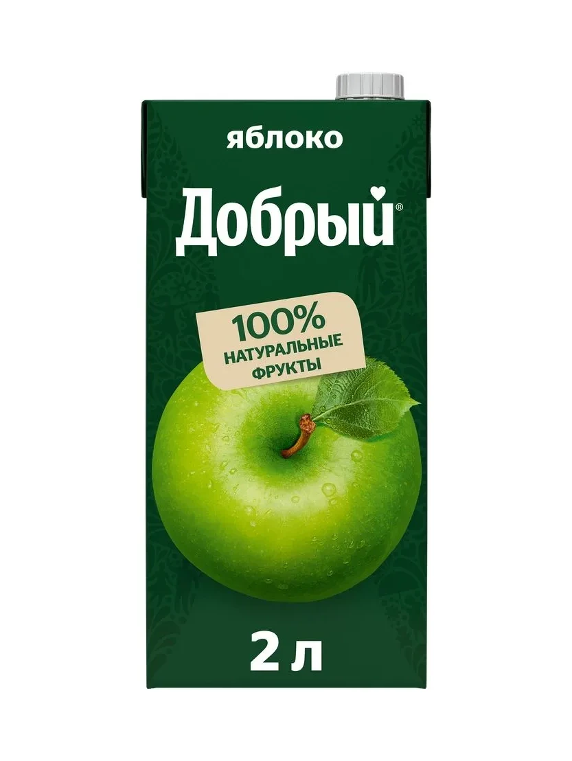Сок Добрый Яблоко 2л.