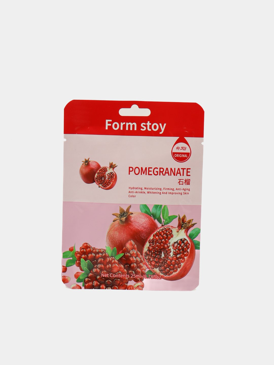 Тканевая маска для лица Form stoy, питательная, 25 мл