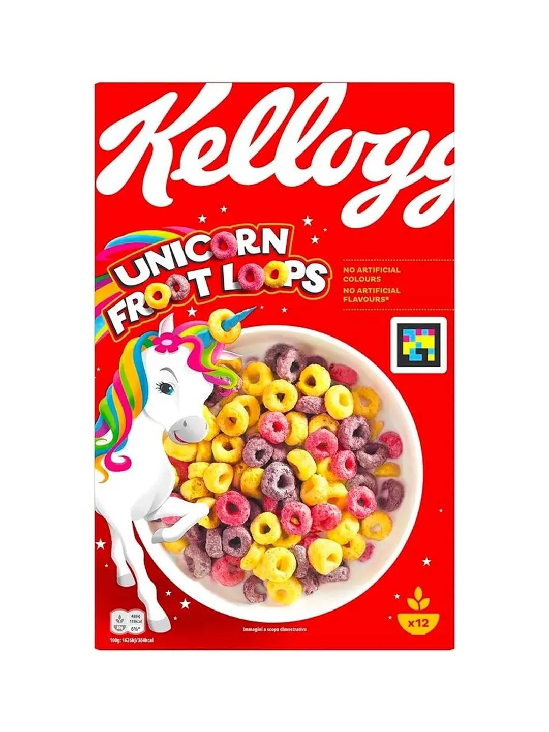 Сухой завтрак Kellogg's Unicorn Froot Loops, 375г