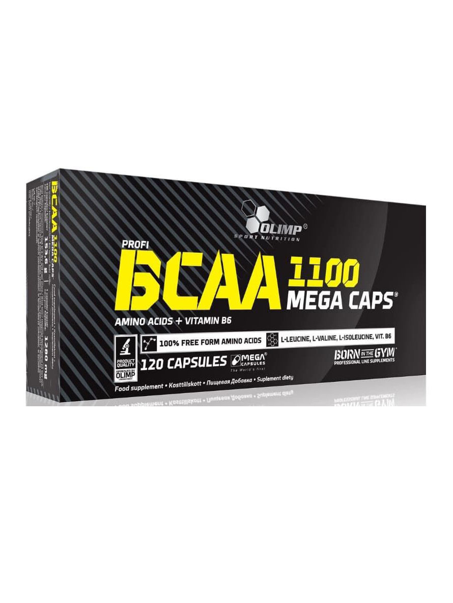 Аминокислоты BCAA MEGA CAPS Olimp 120 капсул