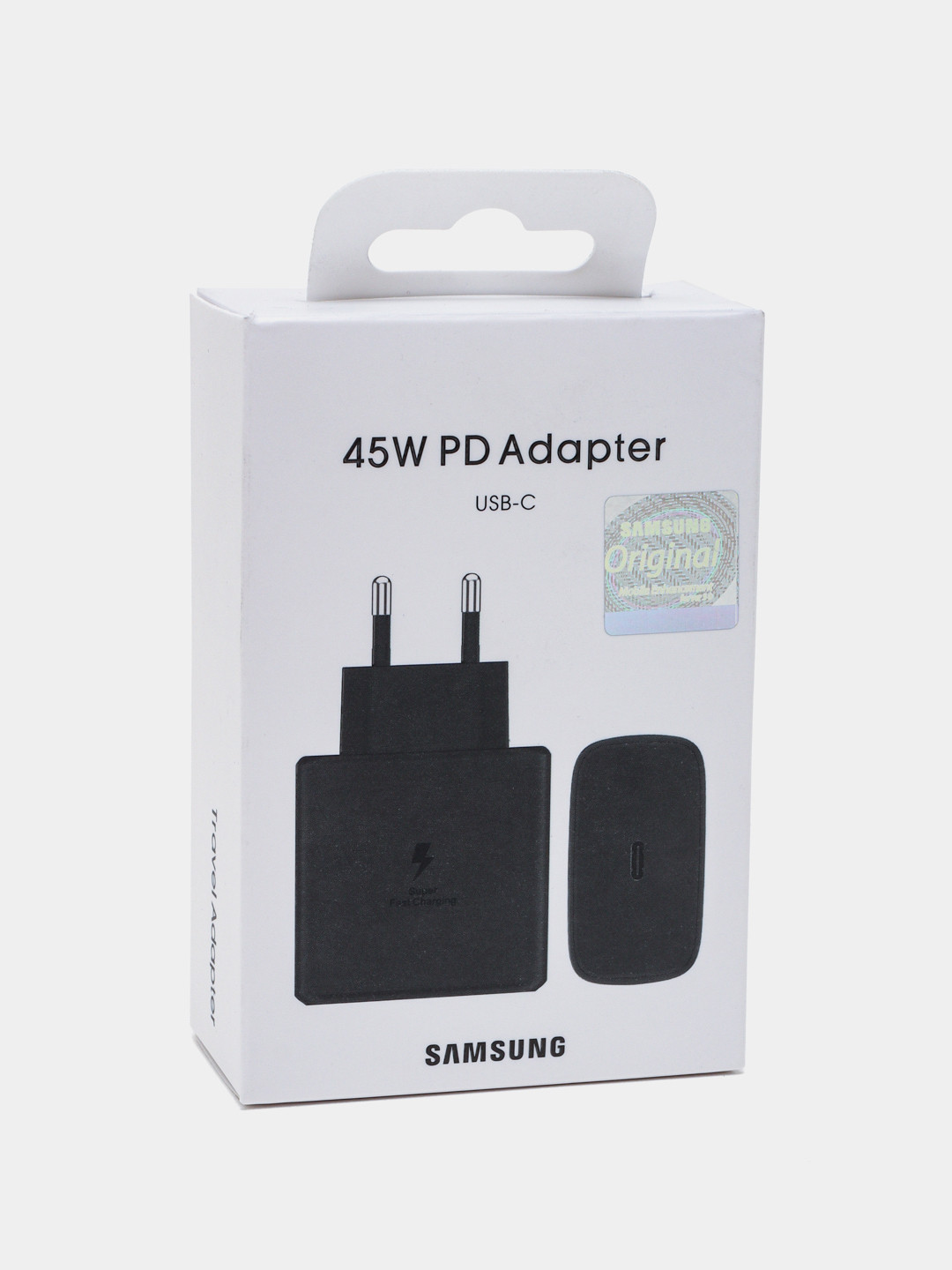 Зарядное устройство адаптер Samsung 45WT PD, быстрая зарядка
