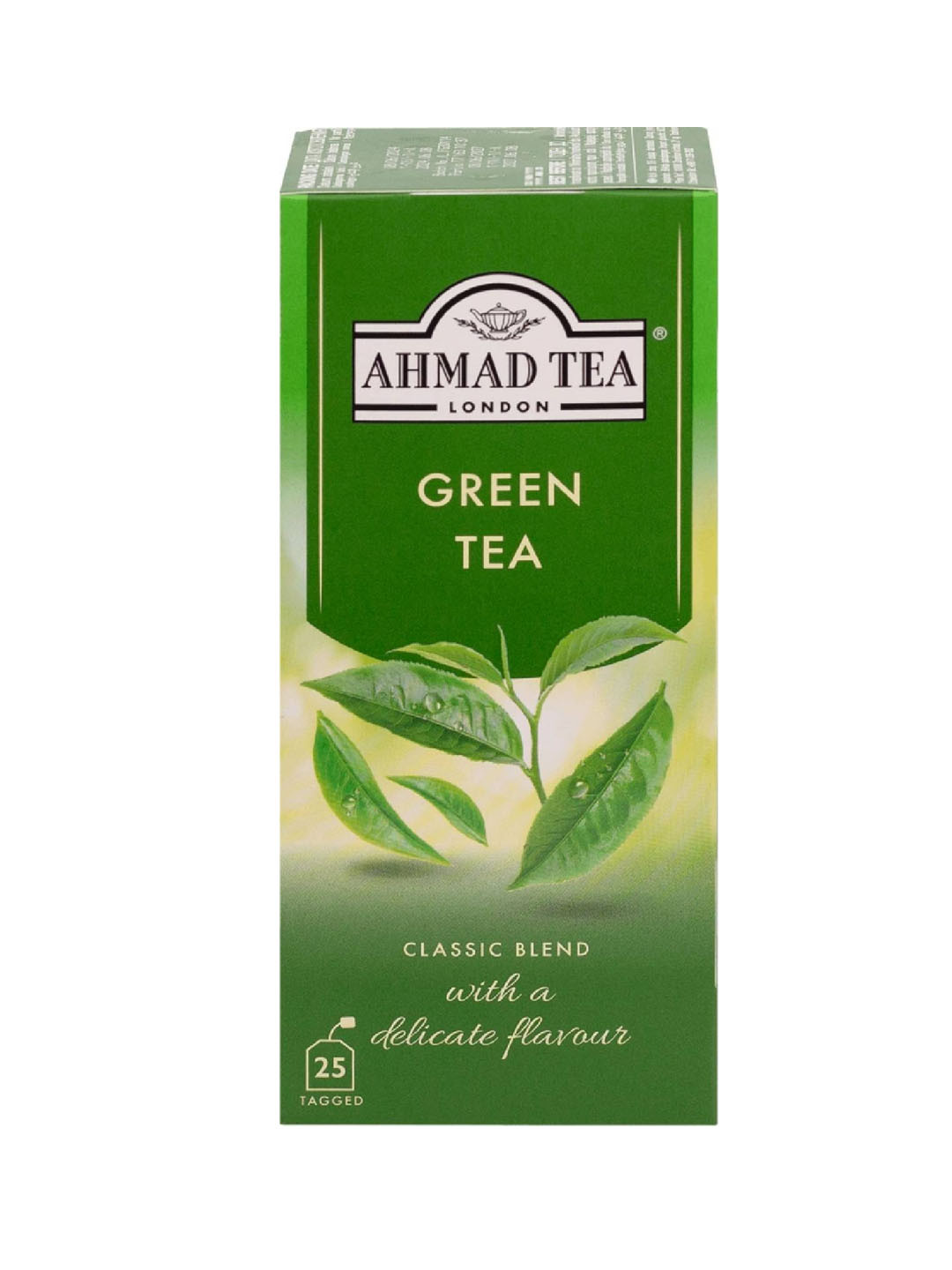 Зеленый чай Ahmad Tea "Green Tea", 25 п. 50 гр.