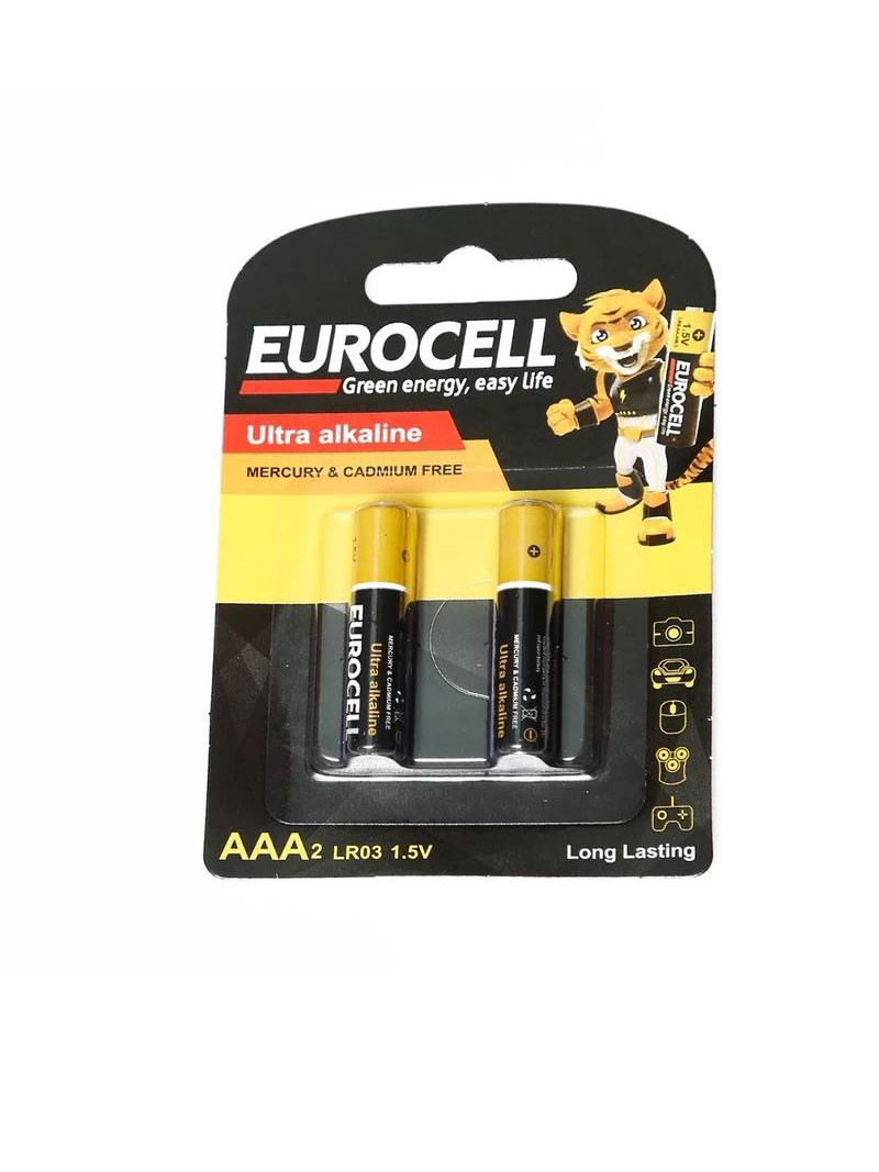 Батарейки Eurocell Ultra Alkaline AAA2
