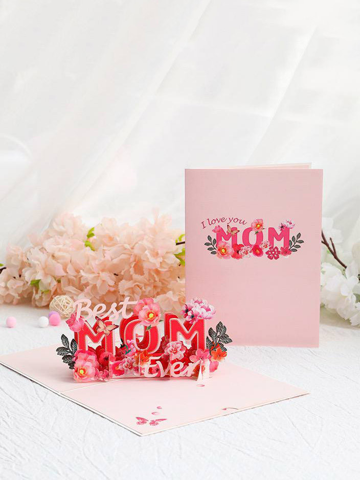 3D открытка Mom 15*20см