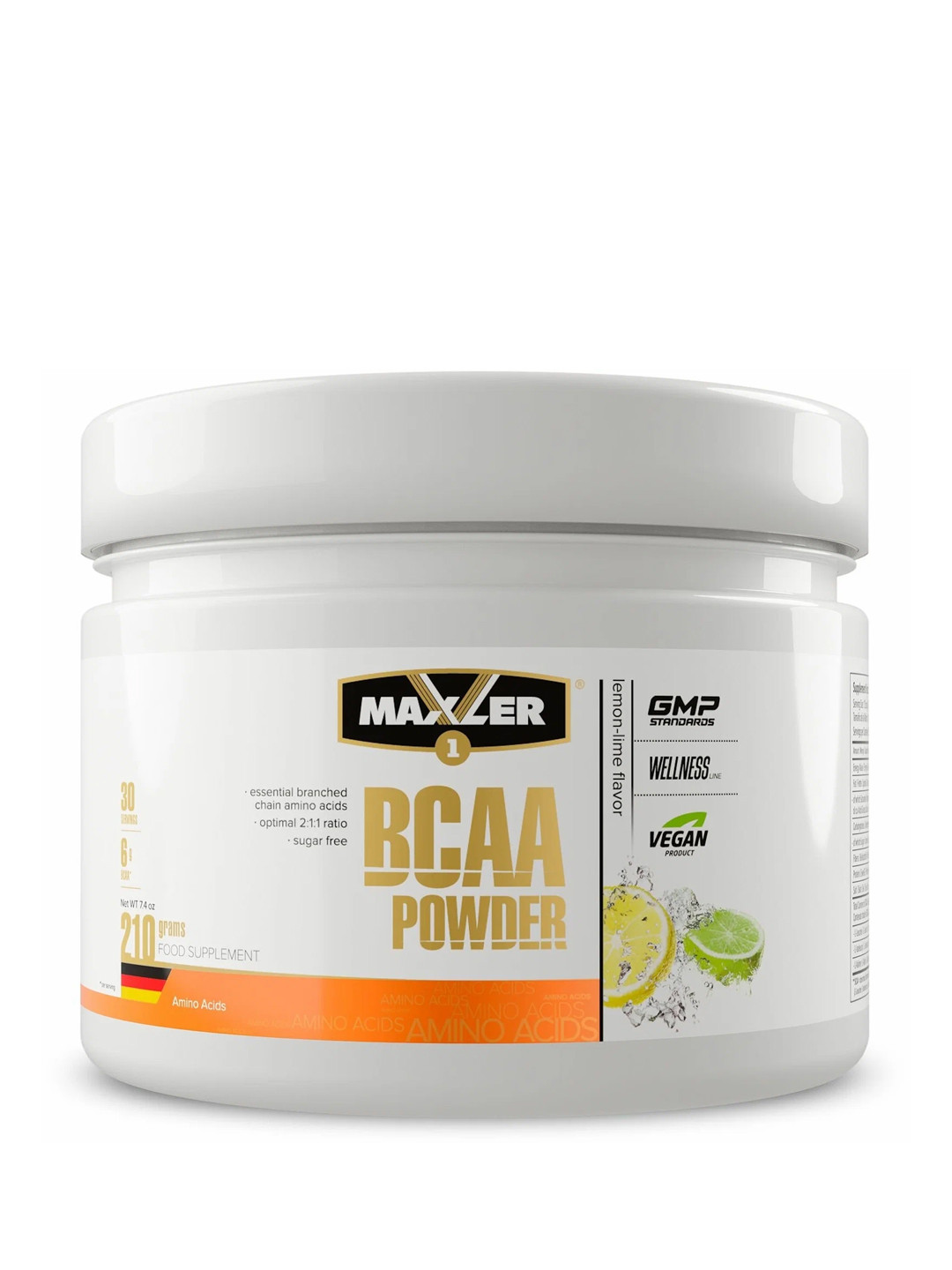 Аминокислоты MXL - BCAA Powder / 210 g /Lemon Lime
