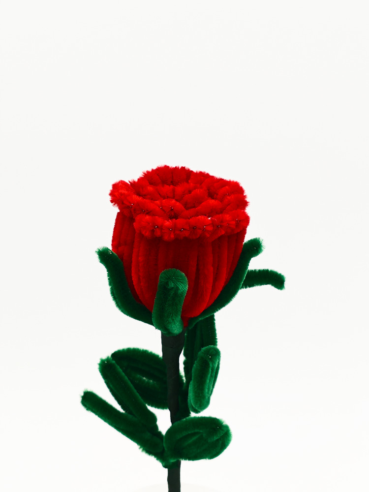 Роза ручной работы «Velvet Bloom»