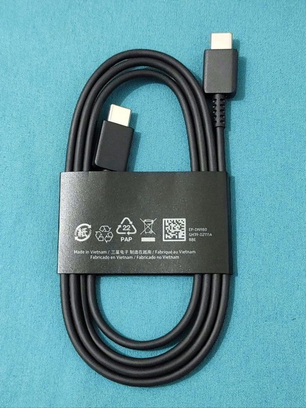 Кабель USB-C to USB-C Samsung EP-DN980