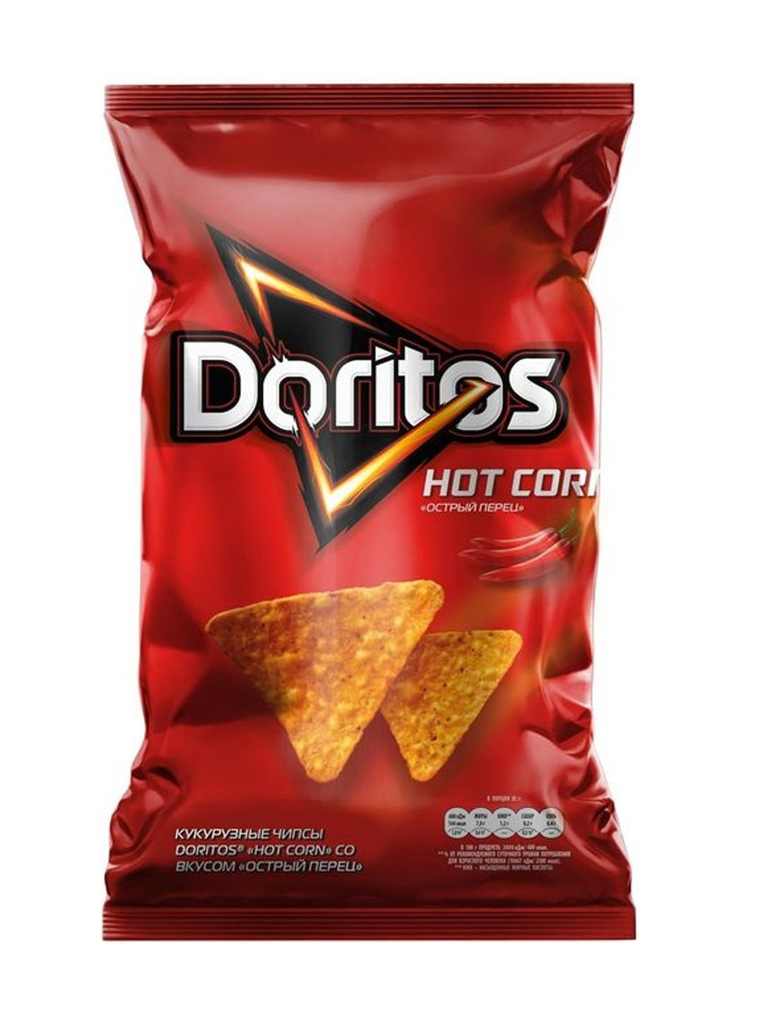 Чипсы Doritos Hot Corn "Острый перец", 130г