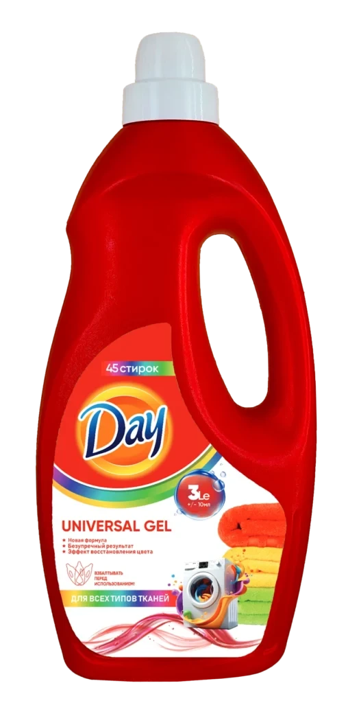 ГЕЛЬ ДЛЯ СТИРКИ БЕЛЬЯ «DAY» UNIVERSAL