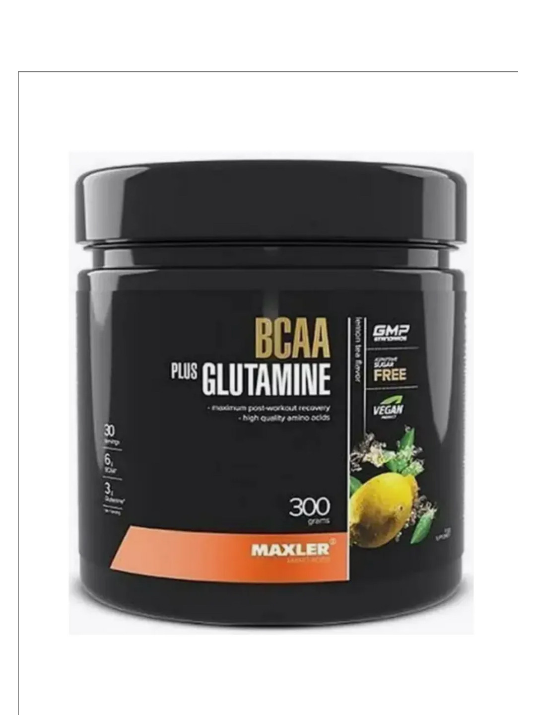 Аминокислоты MXL - 100% Golden Glutamine / 300 g / Lemon Tea