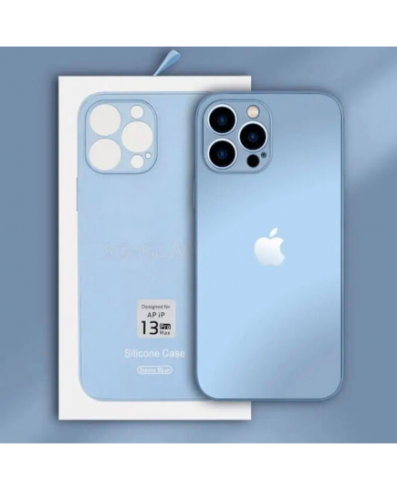 Чехол для iPhone 13 Pro AG Glass Case с защитой камеры с сапфировыми линзами