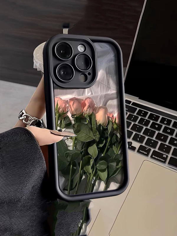 Чехол для Iphone 16 pro Max Rose