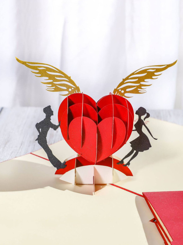 3D открытка LOVE 15*20см