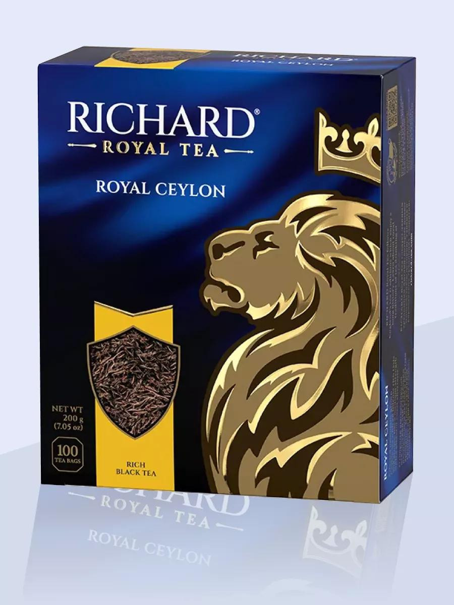 Черный чай  Richard  "Royal Ceylon", 100 п. 200 гр.