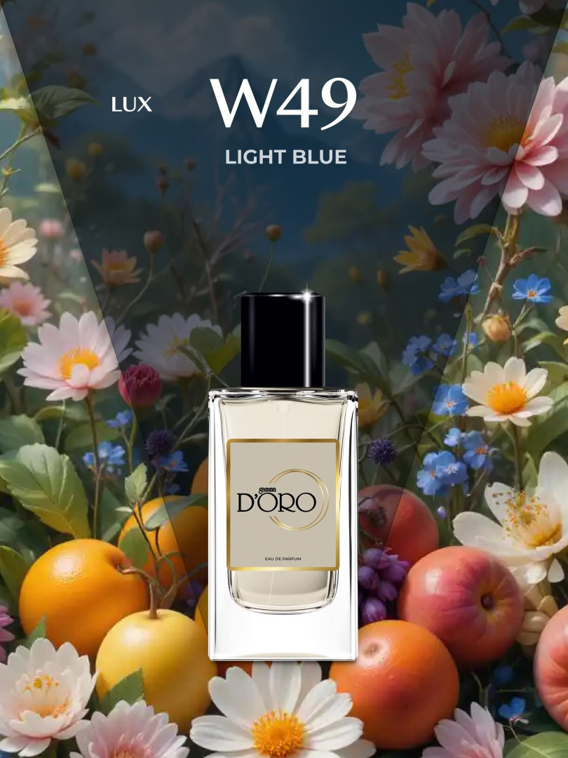 Женский Парфюм от Gamma D'oro W-49/Dolce Gabbana Light Blue 100мл