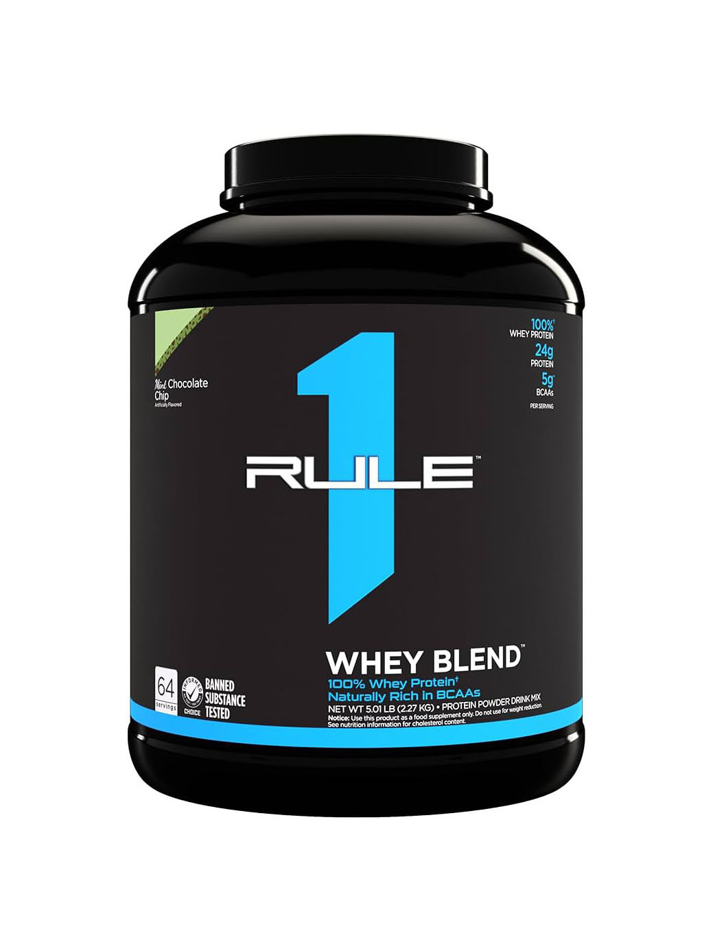 Протеин Rule One R1 Whey Blend Mint Chocolate Chip 2,27 кг