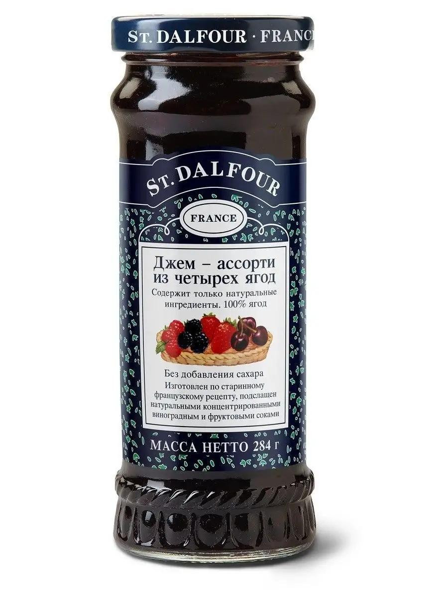 Джем "St. Dalfour" Ассорти из 4-х ягод, 284 г