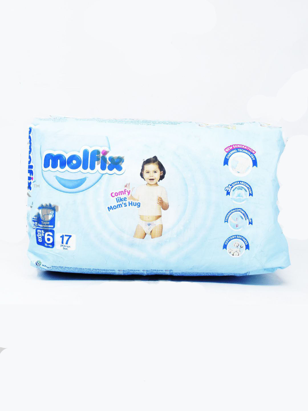 Подгузники Molfix Extra 6 – комфорт и защита для малышей
