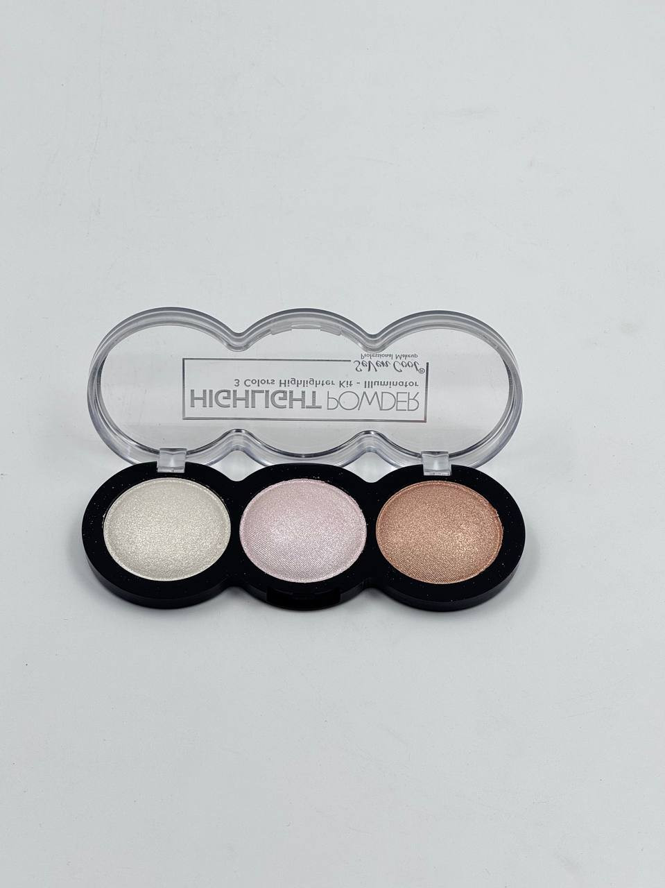 Хайлайтер SeVen Cool Highlight Powder, 3 цвета