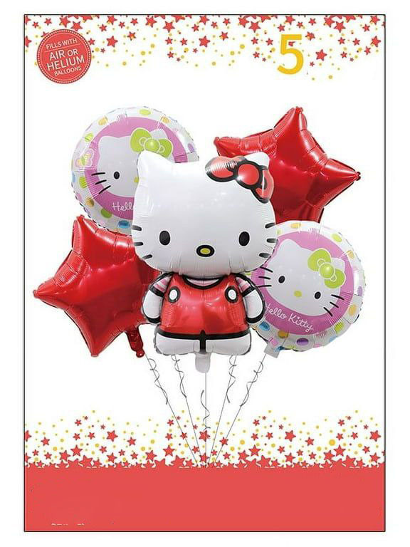 Набор воздушных шаров «Hello Kitty» 5шт