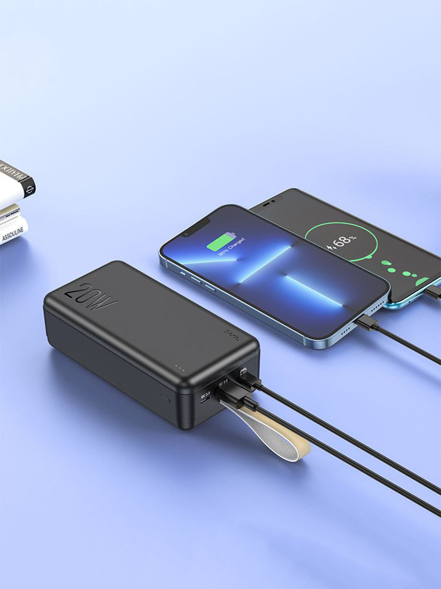 Портативный внешний аккумулятор Hoco 20W 30000mAh