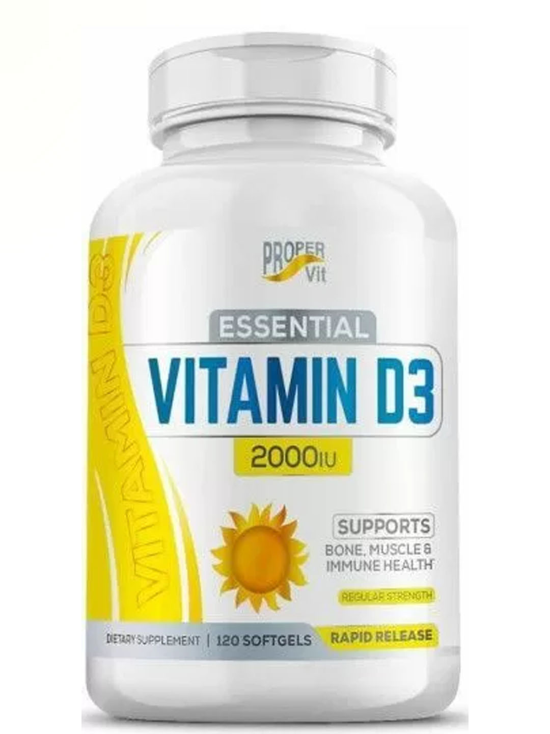 Витамин D3 Proper Vit Essential – 2000 IU, 120 капсул