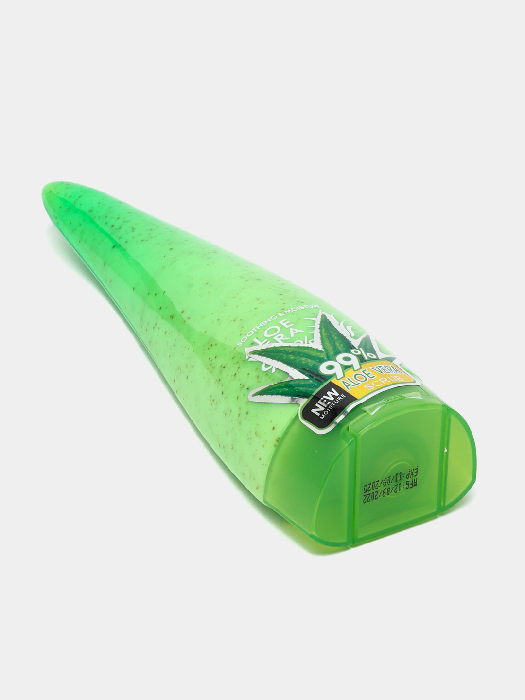 Скраб гель для кожи лица и тела Aloe Vera, 120 мл