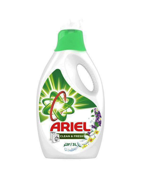 Жидкий гель для стирки Ariel Clean & Fresh  1.8 л