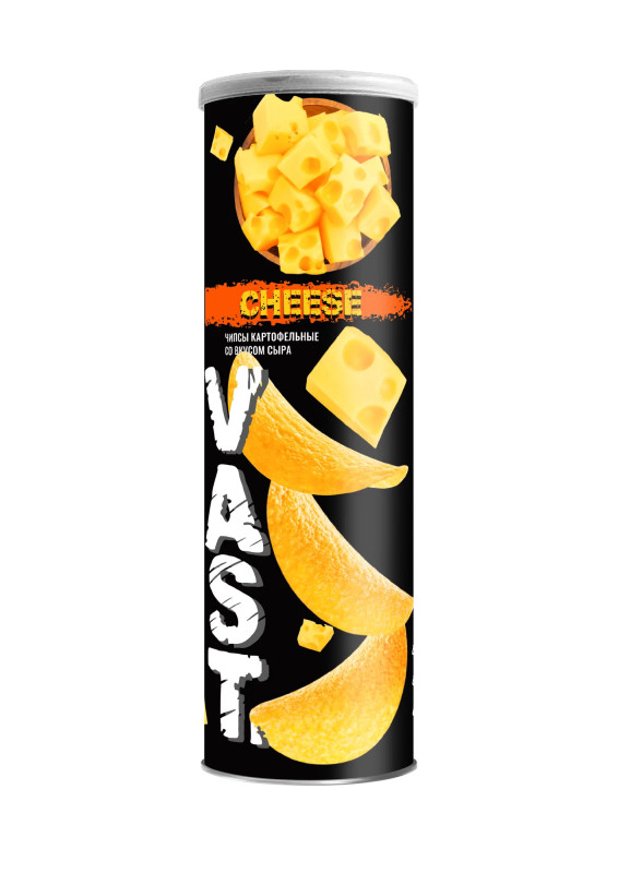 Чипсы "Vast" картофельные со вкусом сыра 160 гр.