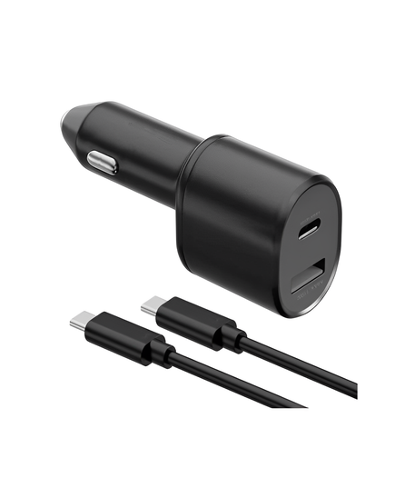 Автомобильное зарядное устройство Samsung super fast dual charger 45W