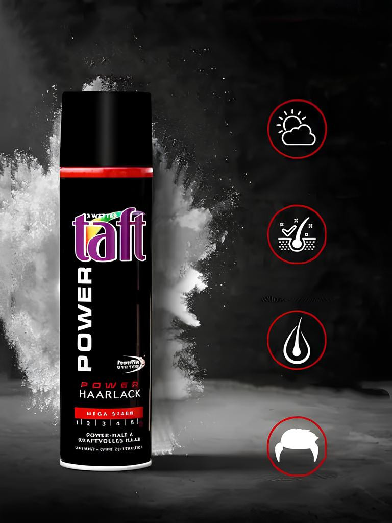 Лак для волос Taft Power Haarlack Mega Stark, 250 мл